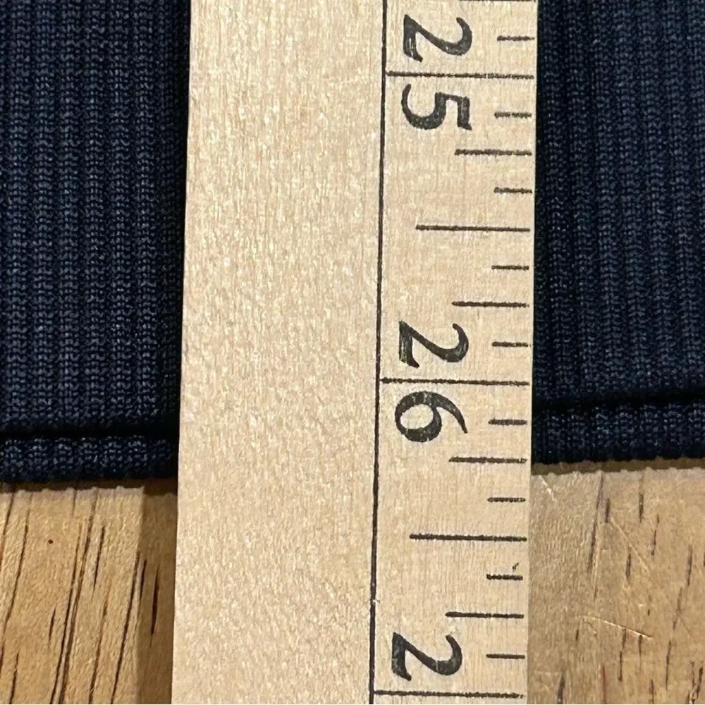 Reebok Navy Blue Fleece Lined Hoodie Sweatshirt S - Picture 7 of 8